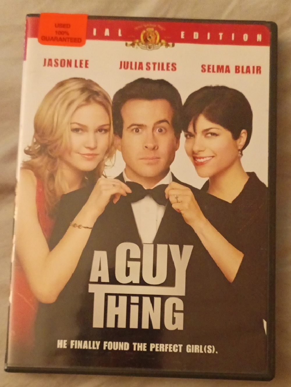 A Guy Thing DVD Movie Featuring Jason Lee Julia Stiles In Selma Blair
